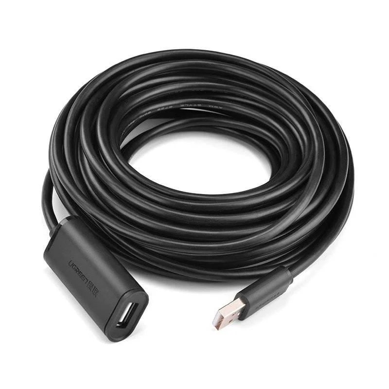 UGREEN US121 USB 2.0 Male to USB A Female Active Extension Cable with Chipset 25M