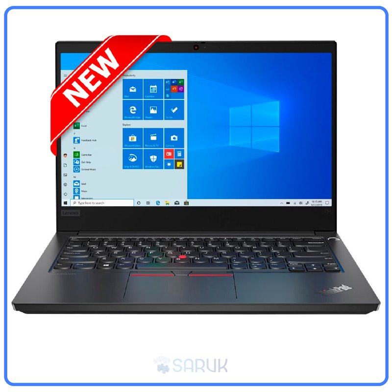 Lenovo ThinkPad E14 14" FHD Display 10th Gen Intel Core i5-10210U 8GB RAM 256GB SSD Intel UHD Graphics FreeDos 1 Year Manufacturers Warranty