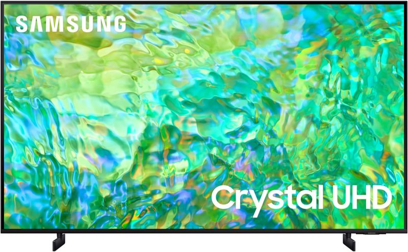 Samsung 55" Crystal UHD 4K CU8100 Smart TV AirSlim Crystal Processor OTS Lite