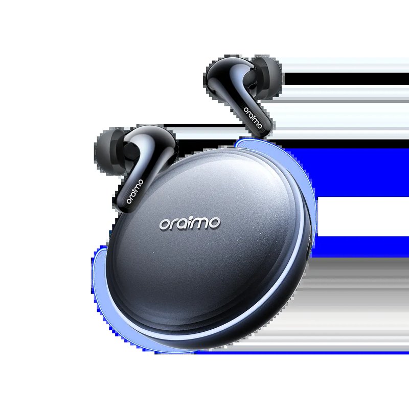 Oraimo SpaceBuds 2 OTW-631 AI Smart 45hrs Playtime Hybrid ANC True Wireless Earbuds