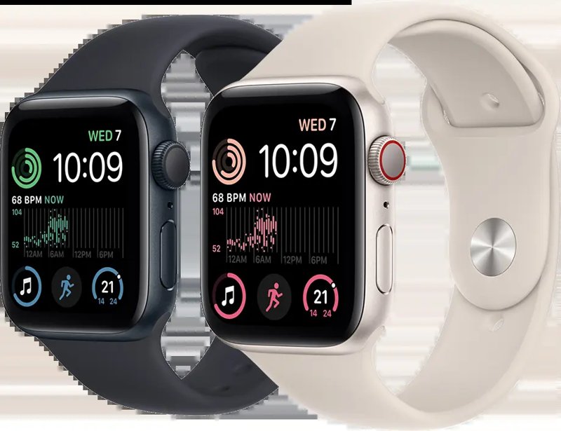 Apple Watch SE 2nd gen 40mm 1.78" Retina LTPO OLED watchOS 9.0 32GB 1GB RAM Apple Watch SE 2022