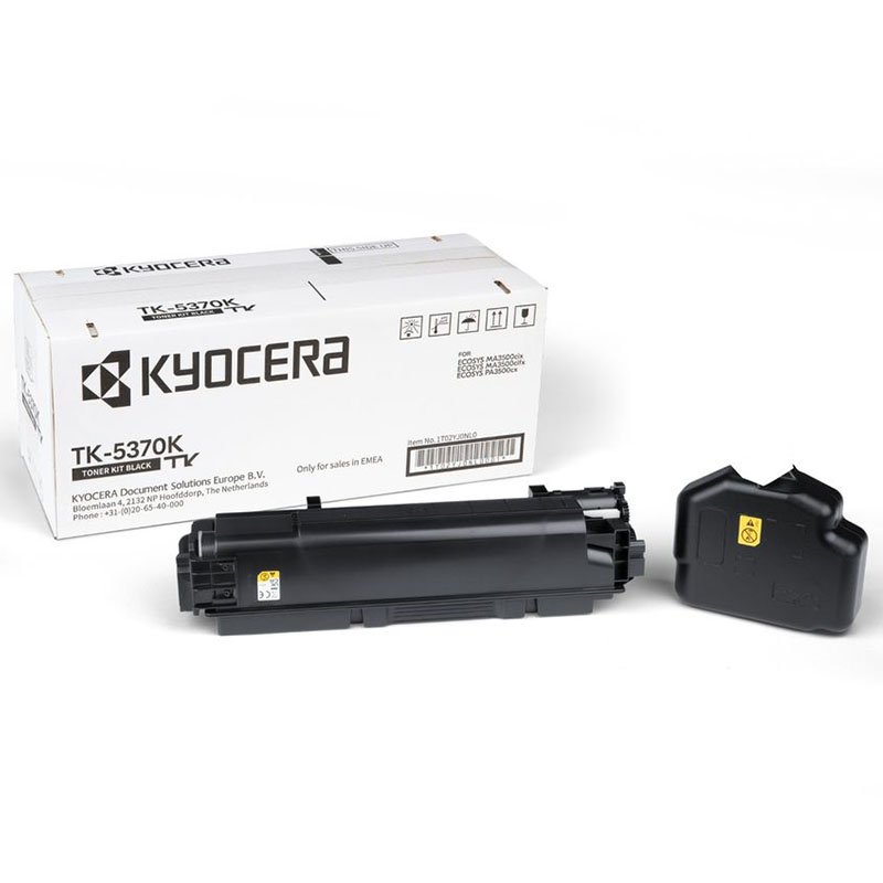 Kyocera TK-5370K Black Toner Cartridge Compatible with PA3500cx, MA3500cix and MA3500cifx