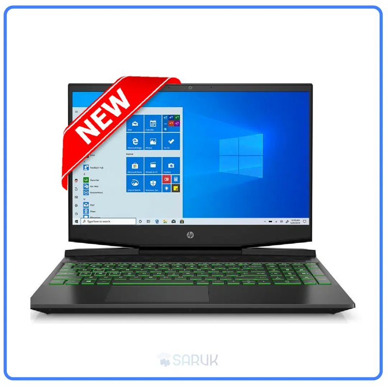 HP Gaming Pavilion - 15-dk0056nr 9th Gen Intel Core i5-9300H Quad-Core Up to 4.1GHz 15.6" FHD IPS Anti-glare Display 8GB DDR4 RAM 256GB PCIe NVMe M.2 SSD 4GB NVIDIA GTX 1650 Green Backlit Keyboard HP Wide Vision HD Camera B&O Dual Speakers Windows 10 1 Year EA Warranty