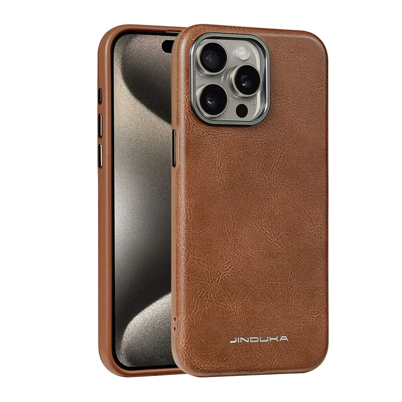 Apple iPhone 16 Pro Jinduka Leather Case