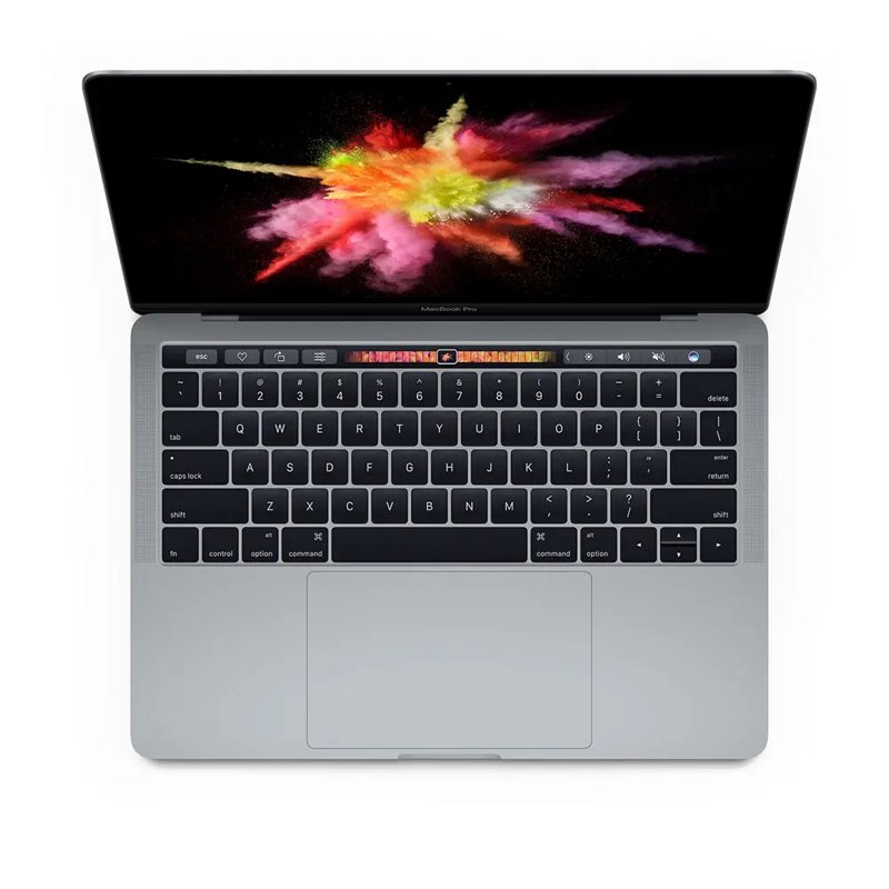Apple MacBook Pro 5th Gen Intel Core i7 @3.3GHz 16GB RAM 256GB SSD 13" Retina Display With Touch Bar Bluetooth Webcam WiFi Iris Plus Graphics 650 A1706 Ex Uk 6 Months Warranty