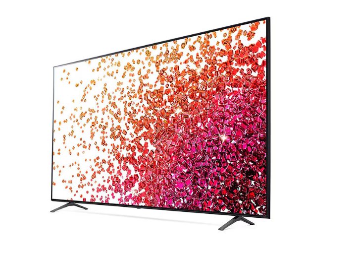 LG NanoCell 86 Inch TV With 4K Active HDR Cinema Screen Design from the NANO75 Series 86NANO75VPA