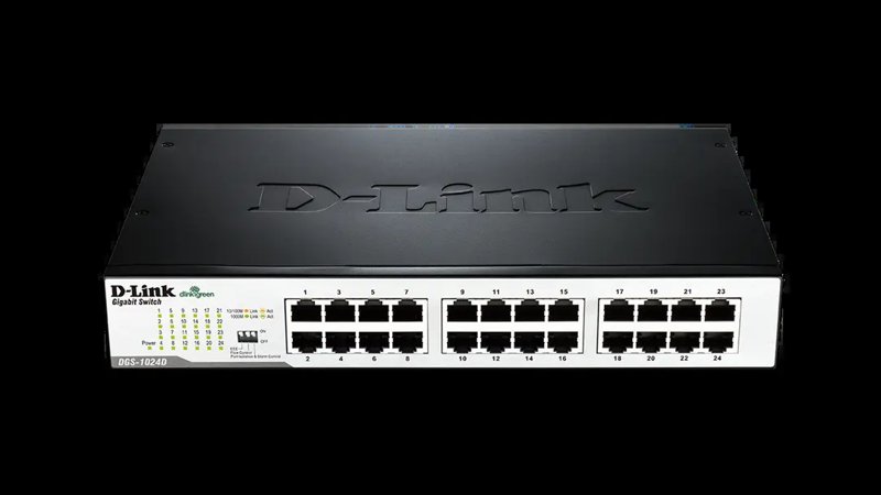 D-Link 24 port Gigabyte Desktop Switch DGS-1024D