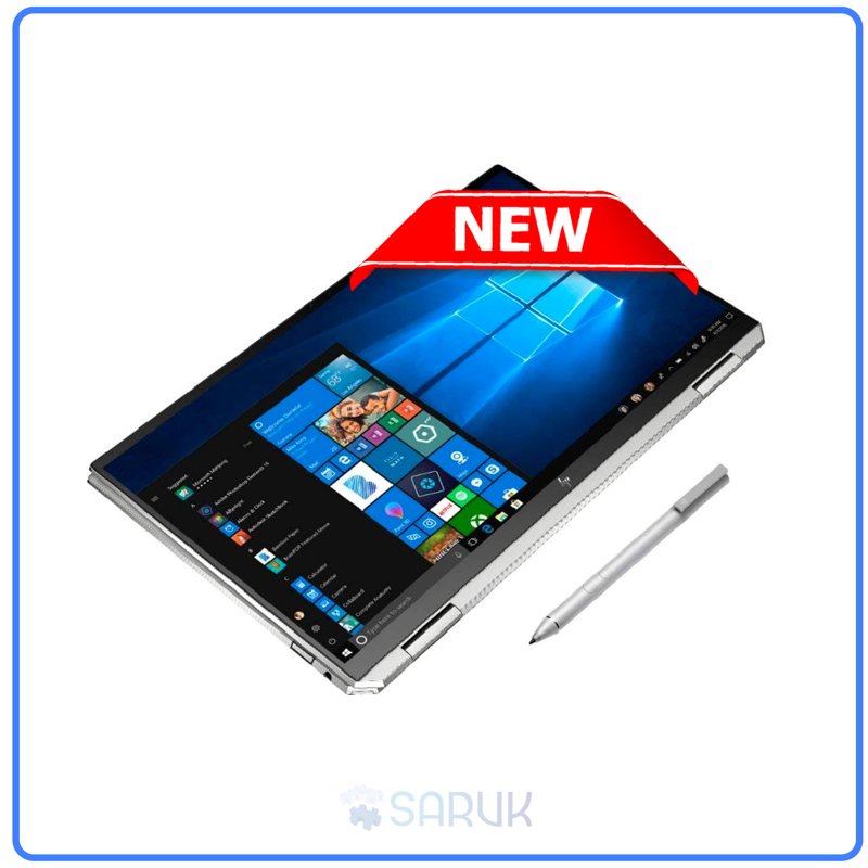 HP Spectre x360 13-aw0xxx 13.3" Touchscreen 10th Gen Intel Core i5-1035G4 8GB RAM 512GB SSD plus 32GB Optane Intel Iris Plus Graphics Backlit Keyboard Windows 10 Home 1 Year Dealership Warranty
