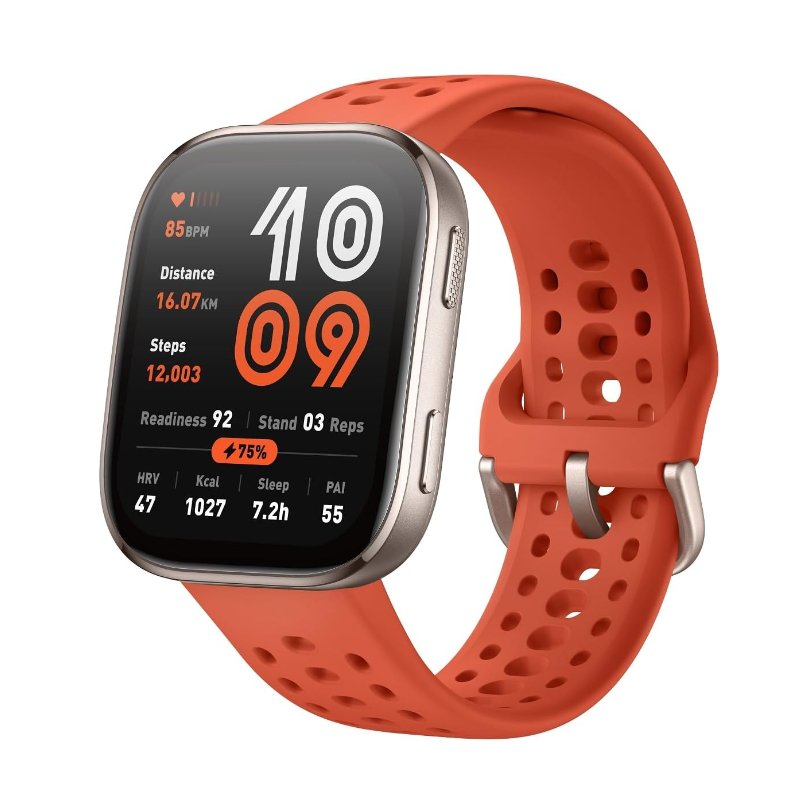 Amazfit Bip 6 Smart Watch GPS Bluetooth Calling 1.97" AMOLED Display 120+ Activity Modes Step Tracking Heart-Rate Monitoring & VO2 Max Sleep & Health Monitoring Alexa Built-In AI Fitness App