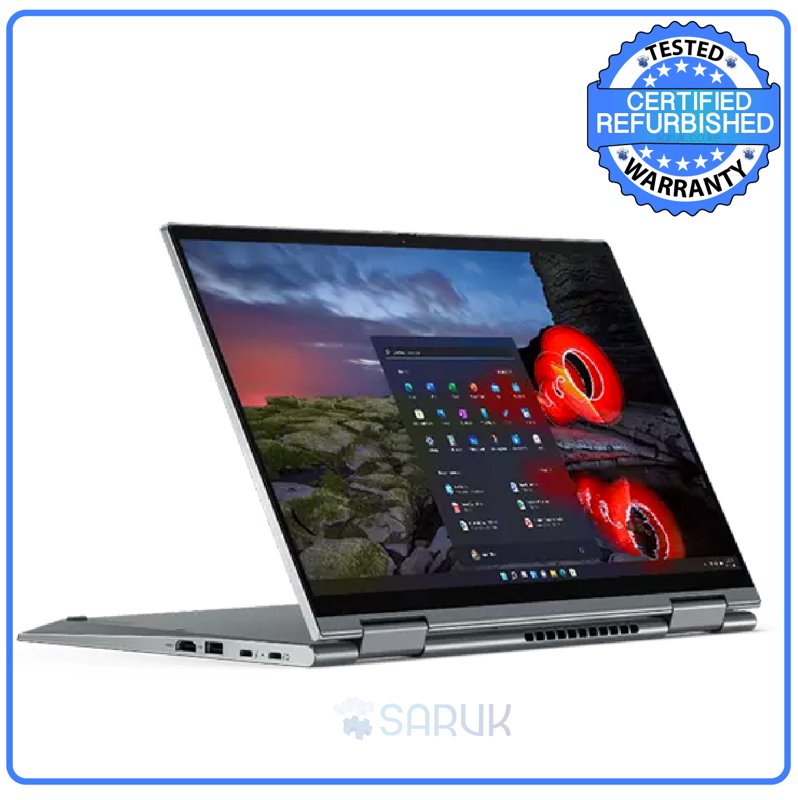 Lenovo ThinkPad X1 Yoga 2 In 1 x 360 Laptop 7th Gen Intel Core i7-7600U @2.8GHz 16GB RAM 256GB SSD 14" UHD TouchScreen Display Bluetooth Webcam WiFi Intel Iris Xe Graphics Windows 10 Pro Ex UK 6 Months Warranty