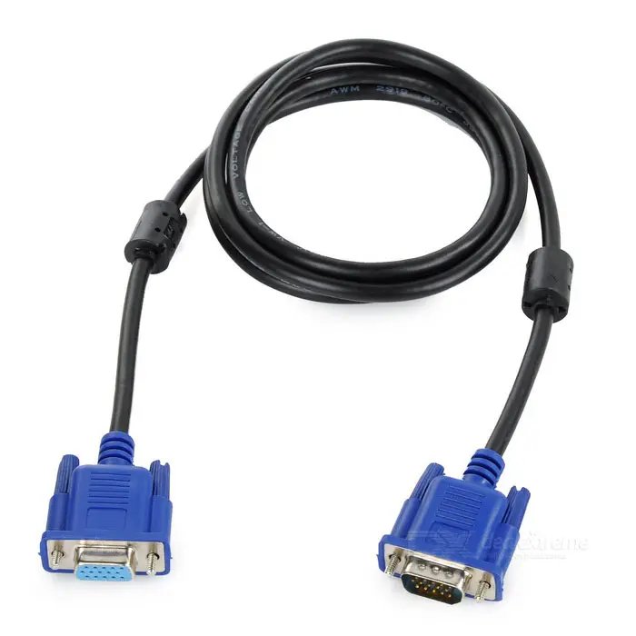 1m High-Resolution Monitor VGA Cable Blue Head