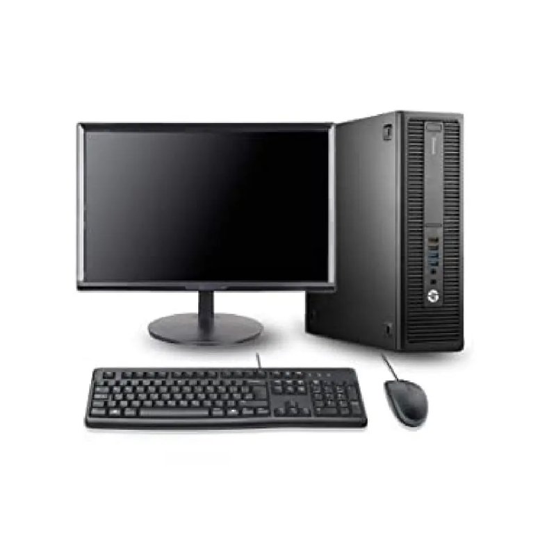 HP EliteDesk 800 G1 SFF Premium Business Computer PC 4th Generation Core i7-4770 4GB RAM 500GB HDD CPU Keyboard Mouse Plus 18"Ex UK Monitor 6 Months Warranty