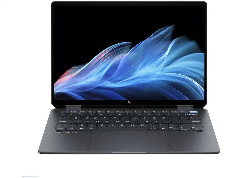 HP OmniBook Ultra Flip 14-fh0002nia 2-in-1 Laptop Intel Core Ultra 7-256V 16GB RAM 512GB SSD 14" 3K OLED Touchscreen Display Intel® Arc™ Graphics Poly Studio with Quad Speakers Fingerprint Reader Backlit Keyboard 1 Year Manufacturer Warranty- B67DBEA