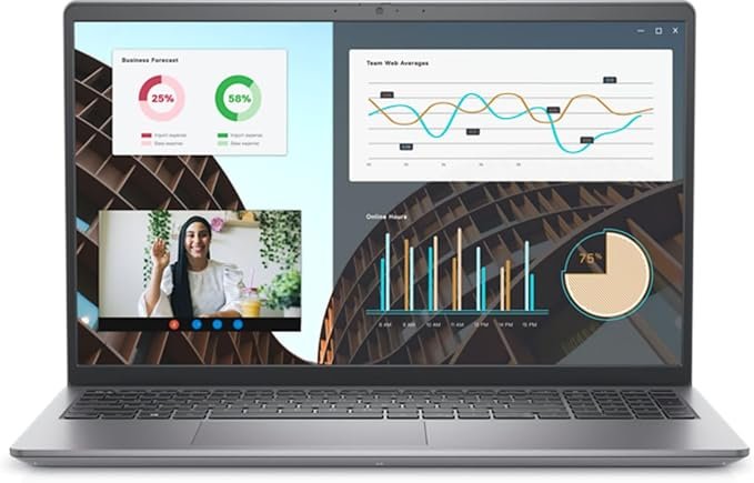 Dell Vostro 3530 13th Gen Intel Core i7-1355U 8GB DDR4-SDRAM 512GB M.2 PCIe NVMe SSD 15.6" Full HD Display Intel UHD Graphics FreeDOS