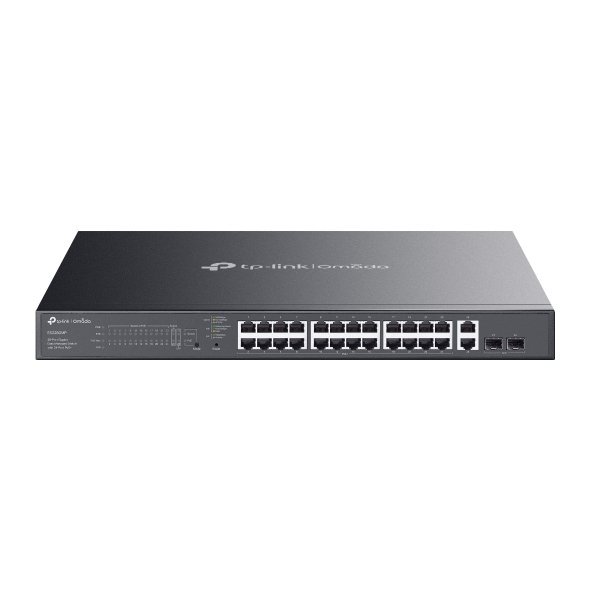 TP-Link TL-ES228GMP Omada 28-Port Gigabit Easy Managed Switch with 24-Port PoE+