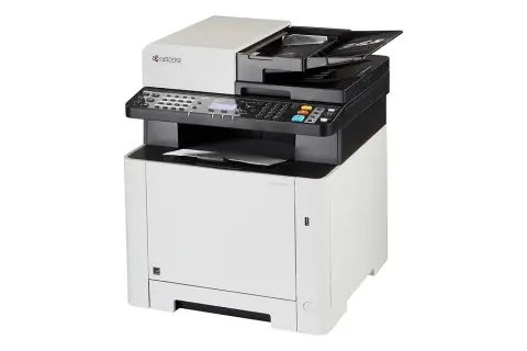 Kyocera ECOSYS M5521CDW Multifunctional Printer Up to 21PPM Mobile Printing Support Direct Printing From and Scanning to USB Flash Memory