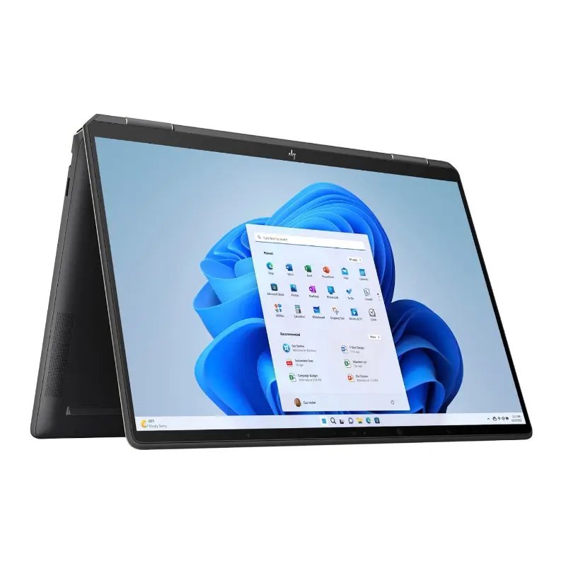 HP Spectre 14-ef2013dx x360 2-in-1 Laptop PC 13th Gen Core i7-1355U 16GB LPDDR4X 512GB SSD Intel UHD Graphics 13.5" WUXGA+ IPS Touch Screen Windows 11 Pro Nightfall Black 1 Year Dealership Warranty