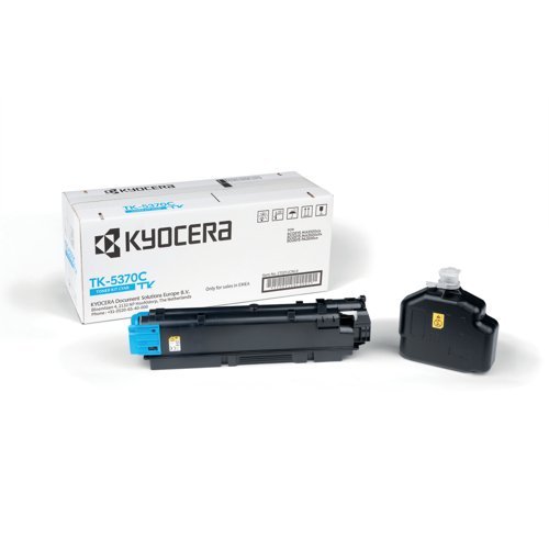 Kyocera TK-5370C Cyan Toner Cartridge Compatible with PA3500cx, MA3500cix and MA3500cifx