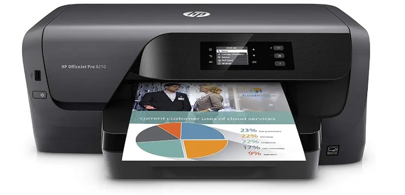 HP OfficeJet Pro 8210 Wireless Color Printer