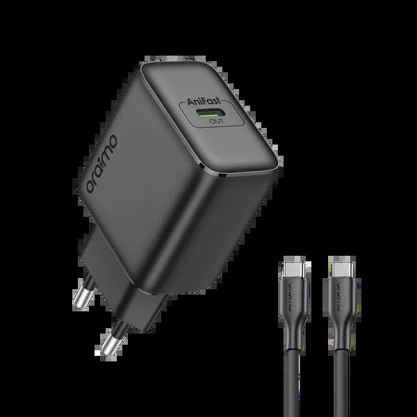Oraimo PowerGan 251 OCW-5251UCC 25W Gan Ultra Fast Type C Charger