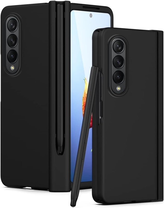  Samsung Galaxy Z Fold4 Standing Cover Case with S Pen Holder