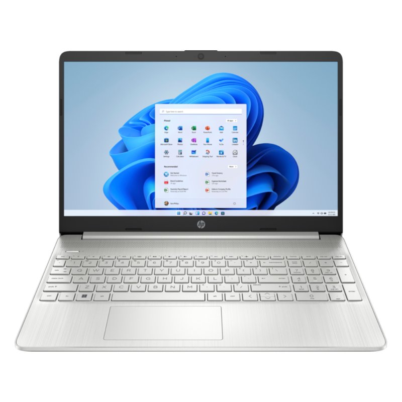 HP 15s-Fq5318TU  Intel Core i7-1255U 12th Gen 8GB DDR4 RAM 512GB SSD 15.6 Free Dos 1 Year manufacturer Warranty 