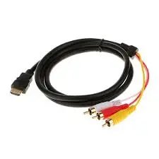 Generic HDMI Male to DVI Male Gold Plated Cable 2.0 M Black