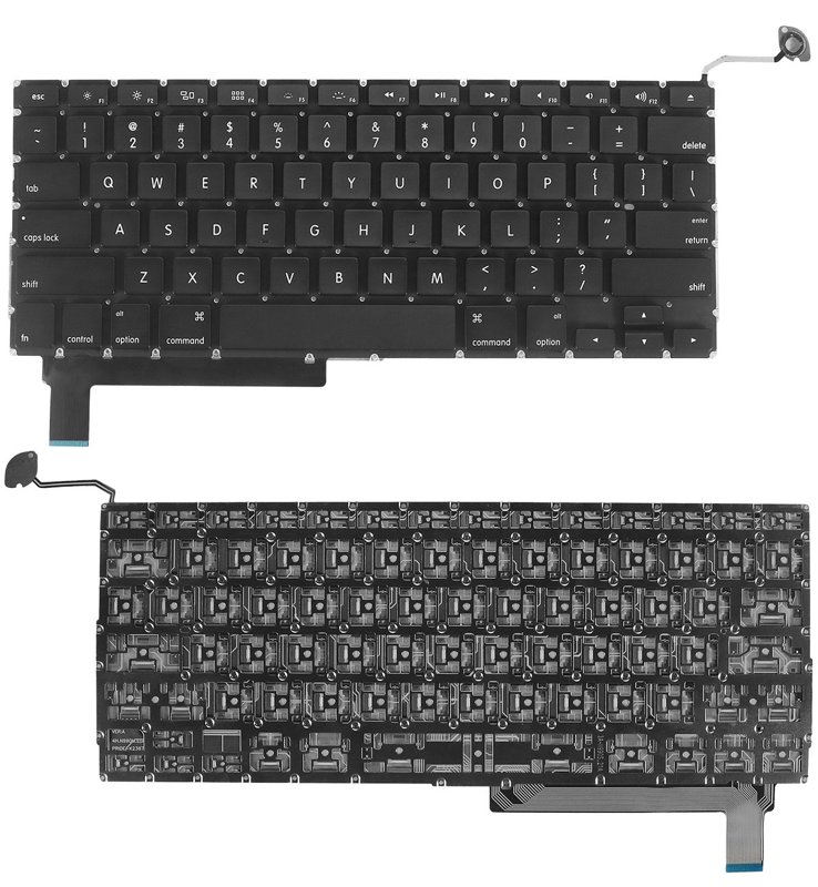 Apple MacBook A1286 Keyboard Replacement US Layout Keyboard Model Years 2009 2010 2011
