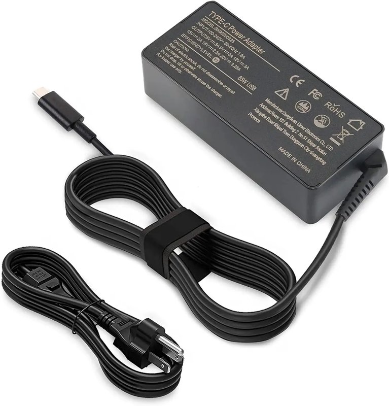 Lenovo ThinkPad 20V 3.25A 65W 45W Type C USB-C Laptop Charger For Lenovo ThinkPad T480 T490 T490S T480S E580 E480 R480 X1 X390 X395 X280 X395 Generic Laptop Charger
