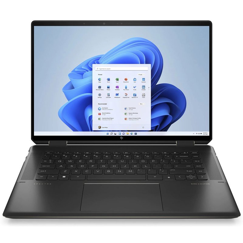 HP Spectre x360 2-in-1 Laptop 16-f0010ca Convertible Laptop 11th Gen Intel Core i7-11390H upto 5.0GHz 16" 3K Touchscreen Display 16GB DDR4-3200 MHz RAM 1TB PCIe NVMe TLC M.2 SSD Intel Iris Xe Graphics Windows 11 Boxed Certified Refurbished 1 Year Dealership Warranty