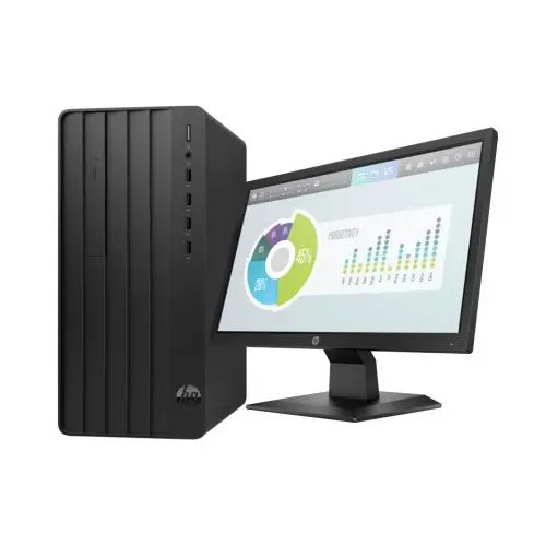 HP Pro Tower 290 G9 Desktop PC Bundle Intel Core i7 8GB DDR4 RAM 1 TB HDD Storage Intel UHD Graphics 730 Plus Keyboard Mouse & HP P22v Monitor