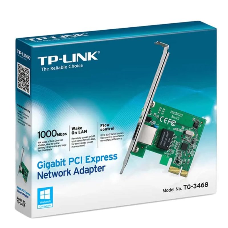 TG-3468 - Gigabit PCI Express Network Adapter