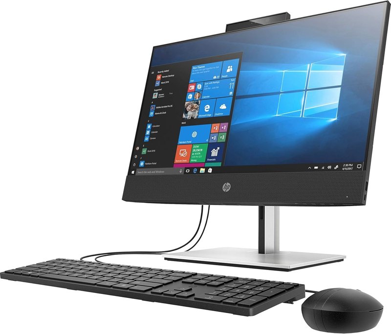 HP ProOne 600 G6 All-In-One 10th Gen Intel Core i5 10th Gen i5-10500 8GB RAM 512GB SSD LED 21.5 inch FHD IPS widescreen Intel UHD Graphics 630