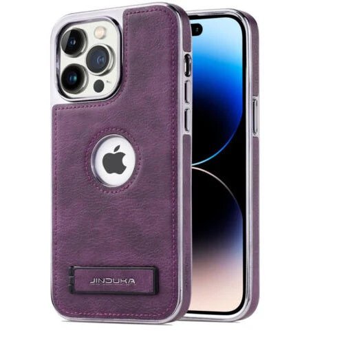 iPhone 14 Pro Max Jinduka Leather Case