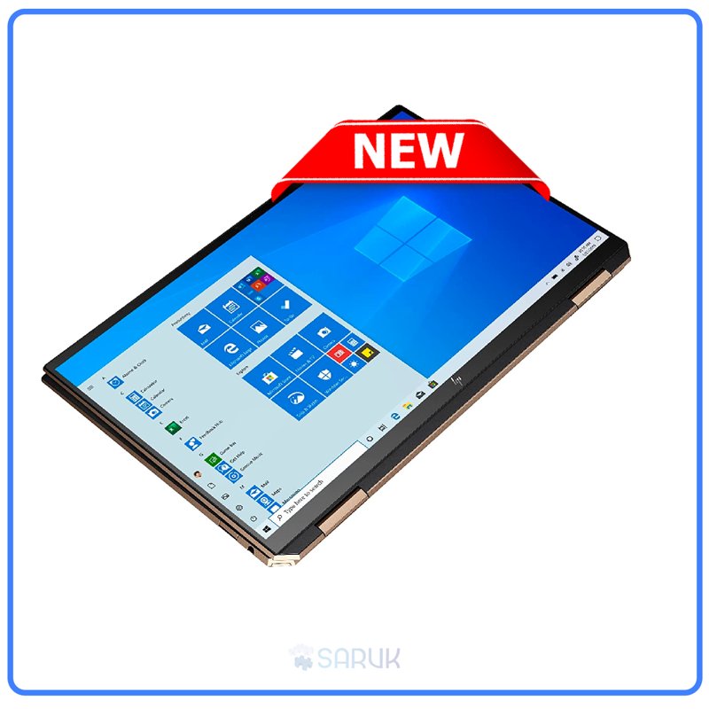 HP Spectre x360 13-aw0xxx 13.3" Ultra HD Touchscreen 10th Gen Intel Core i7-1065G7 8GB RAM 512GB SSD Intel Iris Plus Graphics Backlit Keyboard Boxed Certified Refurbished 1 Year Dealership Warranty