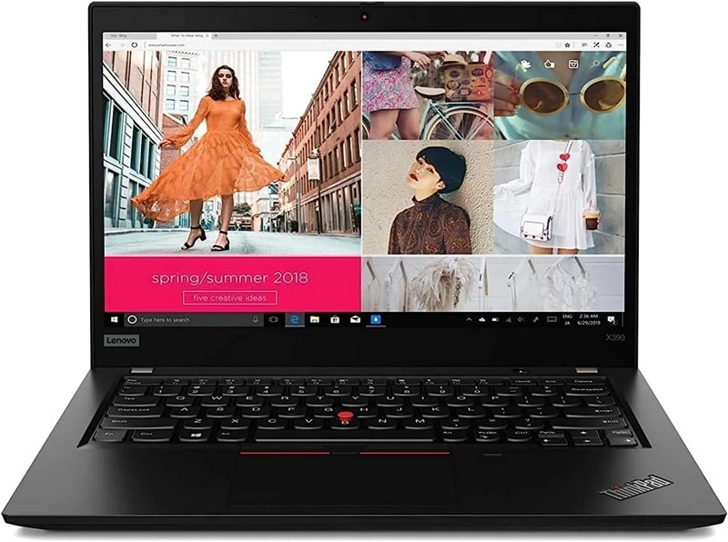Lenovo ThinkPad X390 Yoga 8th Gen Intel Core i7-8350U 16GB RAM 256GB SSD 13.3" UHD Display Bluetooth Webcam WiFi Intel Iris Xe Graphics Windows 10 Pro Ex Uk 6 Months Warranty