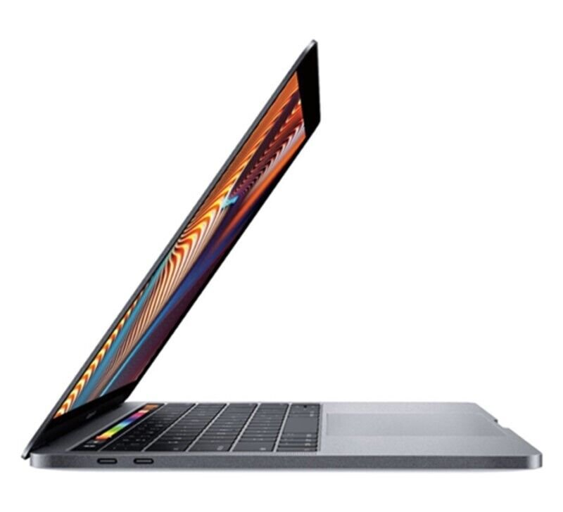 Apple Macbook Pro 8th Gen Intel Core i7-8559U @ 2.70GHz 8GB RAM 256GB SSD 13.3" Retina Display With Touch Bar Space Gray Mid 2018 (MR9Q2LL/A) A1989 Ex Uk 6 Months Warranty Grade A