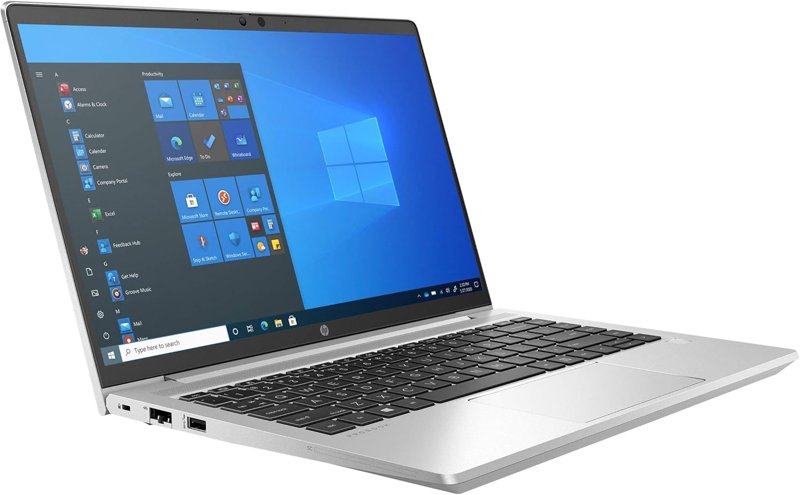 HP ProBook 640 G8 Notebook PC 11th Gen Intel Core i5-1145G7  16GB RAM 512GB PCIe NVMe M.2 SSD 14" FHD Display Intel Iris Xᵉ Graphics FreeDOS Backlit Keyboard 720p HD IR Privacy Camera Dual Stereo Speakers