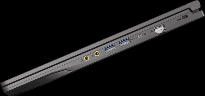 MSI Titan Thin A15 B7VE-466US AMD Ryzen 5-7535HS 8GB DDR5-SDRAM 512GB SSD 15.6" FHD IPS Display 6GB GDDR6 NVIDIA GeForce RTX 4050 Windows 11 Home 1 Year Manufacturer Warranty
