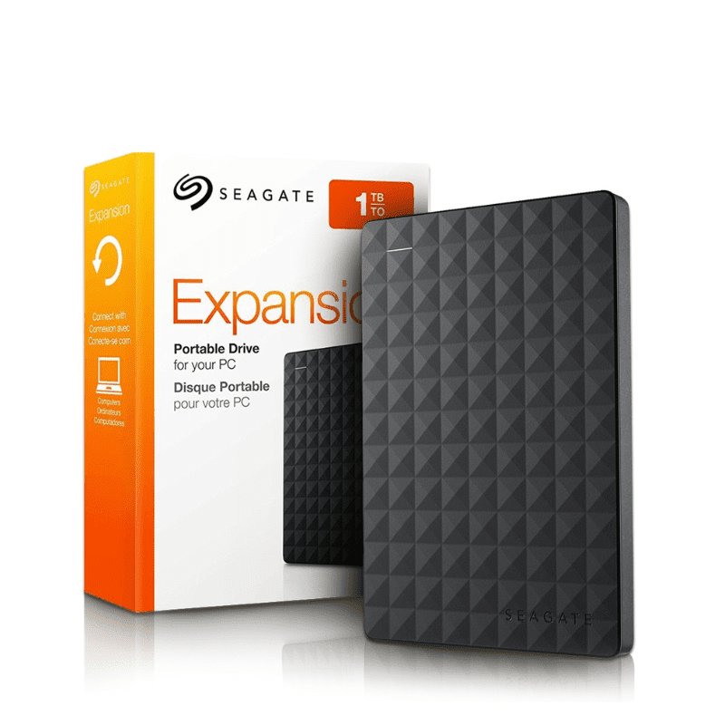 Seagate Expansion Portable Hard Drive 1TB (1000GB)