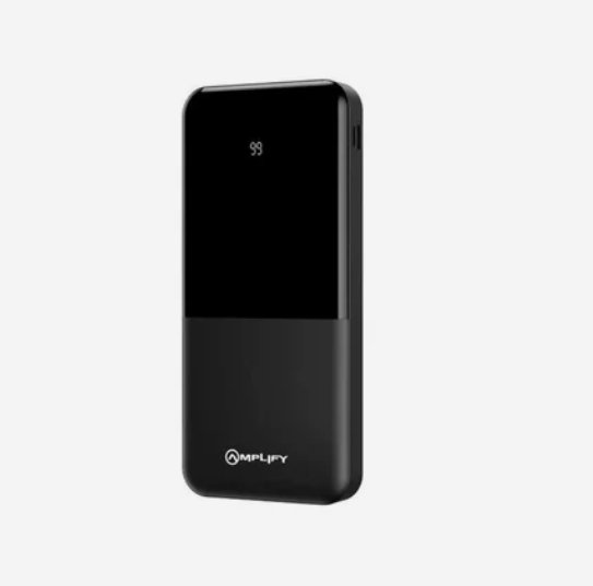 Amplify 10000mAh Powerbank Black AMP-9008-BK