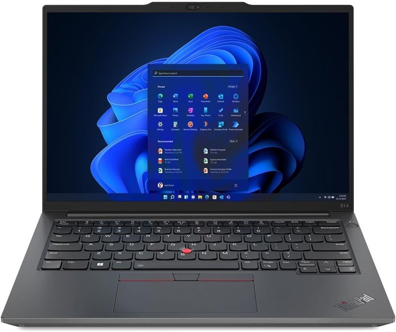 Lenovo Thinkpad E14 Gen 5 Intel Core i7-13700H 13th Gen 16GB RAM 512GB SSD 14" UHD Display Free Dos 1 Year Manufacturer Warranty