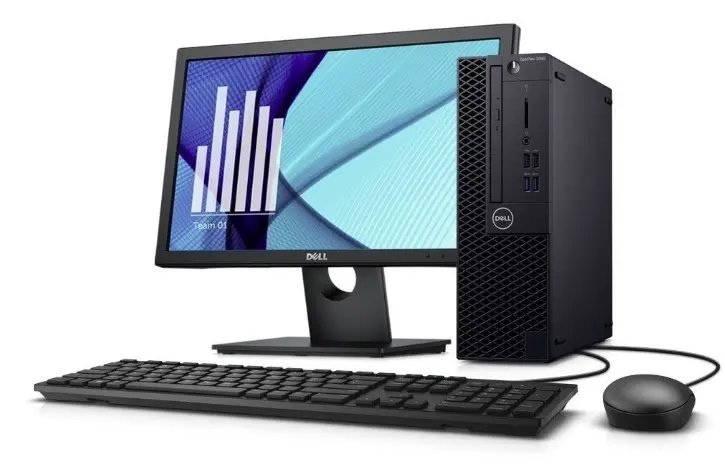 Dell OptiPlex 3070 Small Form Factor Desktop 9th Gen Intel Core i3-9100 Quad-Core CPU 4GB DDR4 Memory 1TB Hard Drive Intel UHD Graphics 630 DVD Burner Ubuntu