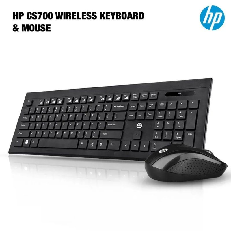 HP cs700 Wireless Keyboard and Mouse Set