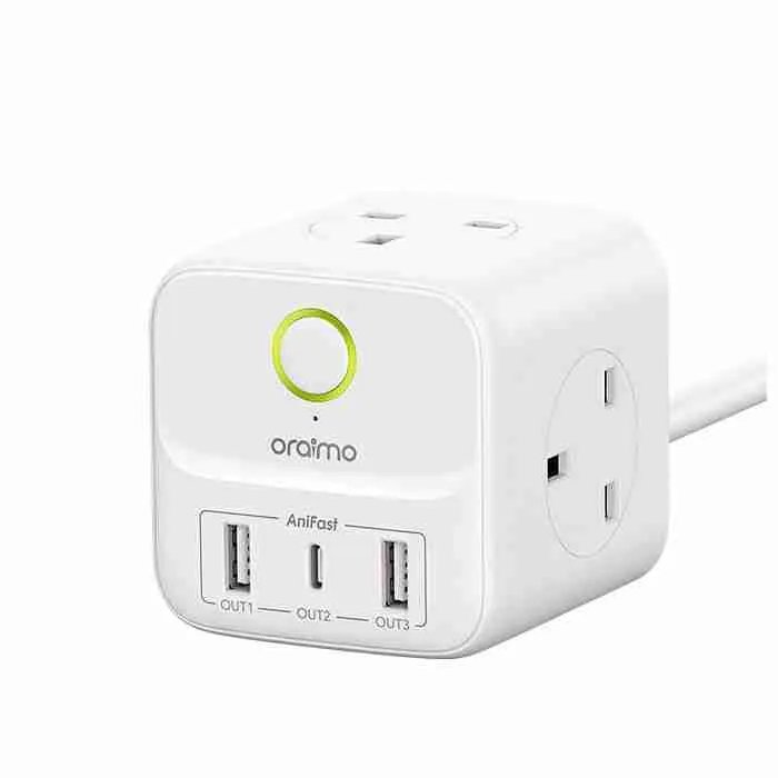 Oraimo OWS-U342 PowerHub C 6 In 1 PowerCube