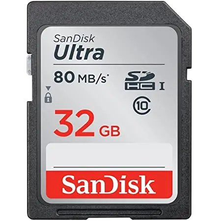 SanDisk 32GB Ultra UHS-I SDHC Memory Card Class 4 For Camera