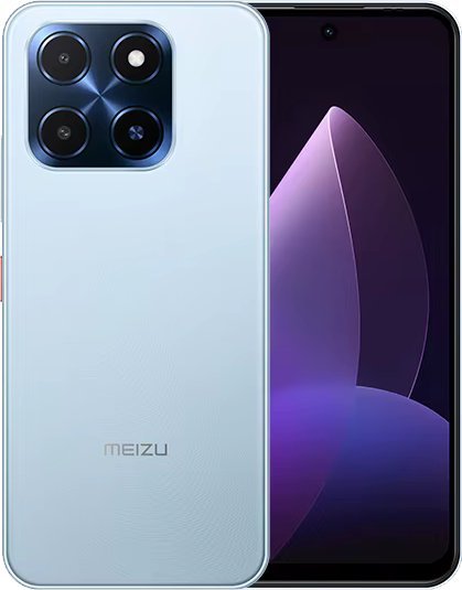 Meizu Mblu 22 128GB 4GB RAM 6.79" IPS LCD 90Hz Display Android 15 (Go Edition) 13MP Camera 5000mAh Battery Fingerprint (Side-Mounted) Nano-SIM 1 Year Warranty