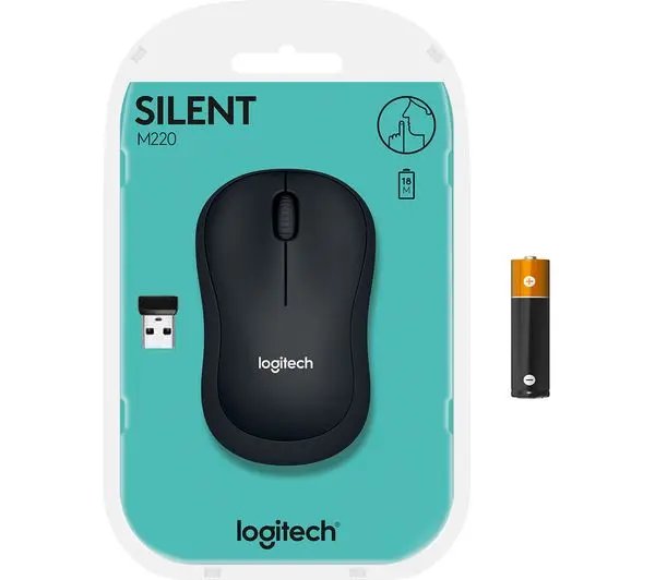 Logitech M220 Silent Wireless Mouse