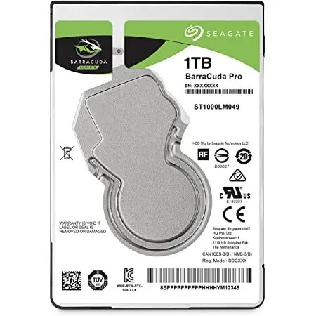 Seagate 1TB (1000GB) Laptop Internal Hard Disk Drive SATA
