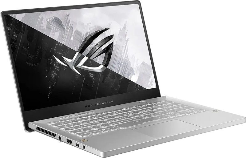 ASUS ROG Zephyrus G14 GA401Q Gaming Laptop AMD Ryzen 7 5800HS CPU 16GB RAM 512GB SSD 14" FHD 144Hz 6GB NVIDIA GeForce RTX 3060 Graphics Backlit Chiclet Keyboard Windows 10 Home 1 Year Manufacturers Warranty